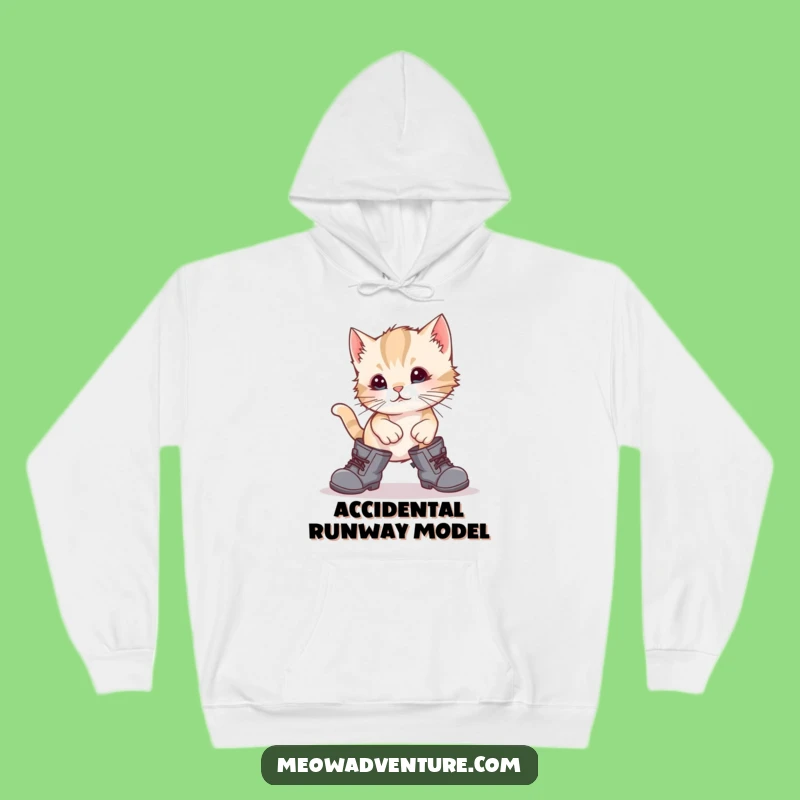 Funny Kitten Boots Hoodie: Cozy Up with This Hilarious Cat Lover Sweatshirt