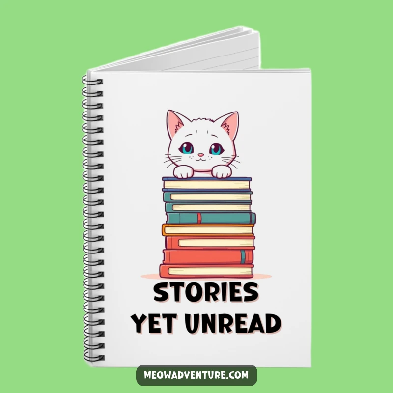 Funny Cat Books Notebook: Write Your Next Chapter with This Feline Friend