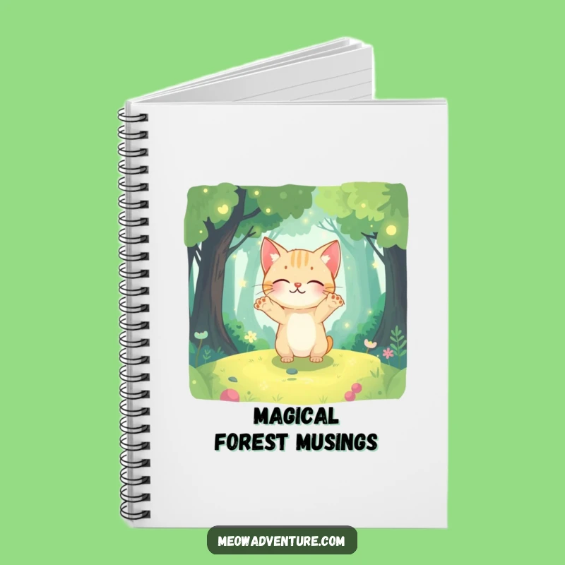 Funny Forest Explorer Notebook - Journal Your Magical Discoveries