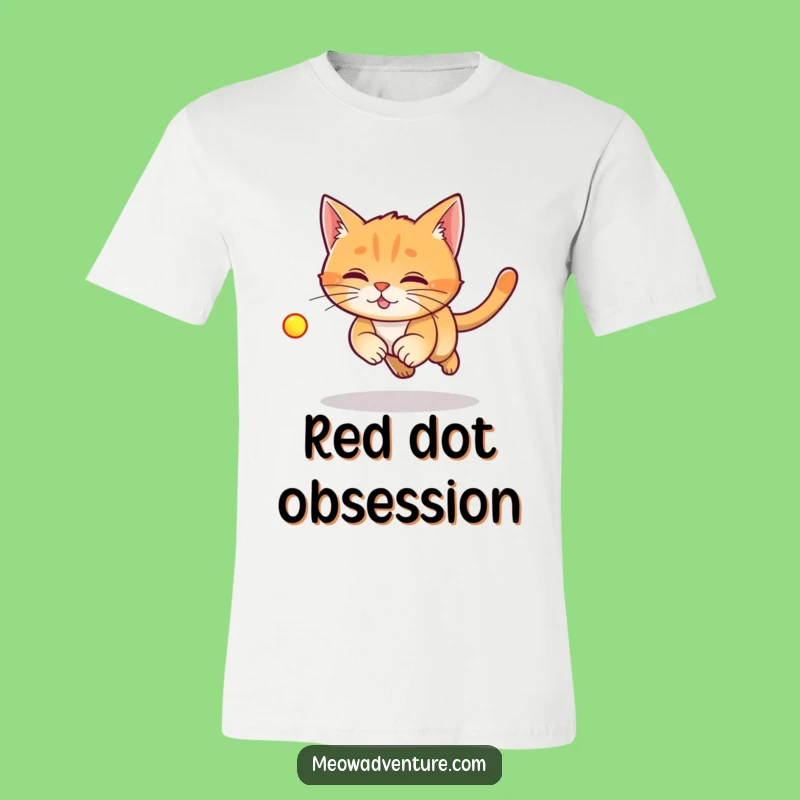 Funny Laser Cat T-Shirt: Unleash Your Inner Hunter with This Hilarious Tee
